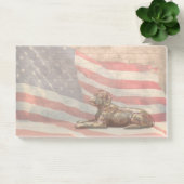 米国旗犬の大きいポスト・イット ポストイット (オフィス)