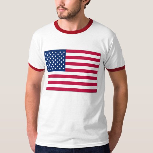 米国旗米国 Tシャツ (正面)