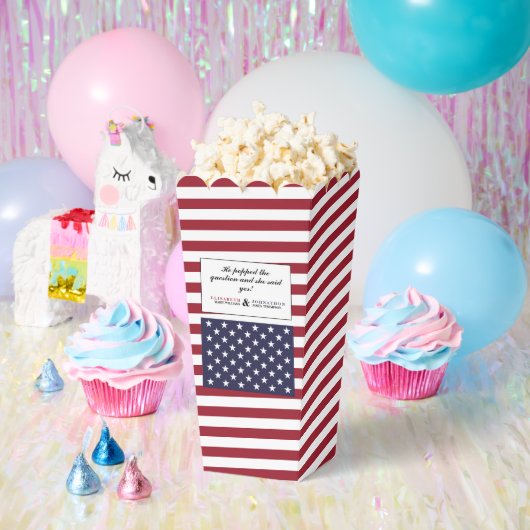 米国旗結婚の フェイバーボックス (パーティー)