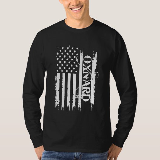 米国旗統一された付きオ動揺してクスナード州 Tシャツ (正面)