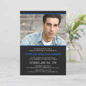 米国旗警察PHOTO卒業パーティーイベント 招待状 (スタンド正面)