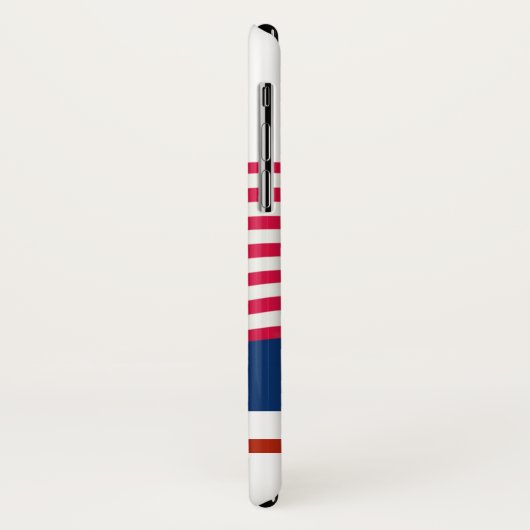 米国旗賛美された聖母マリア Case-Mate iPhoneケース (裏面/左)