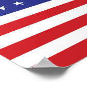 米国旗13つ星 ポスター (角)