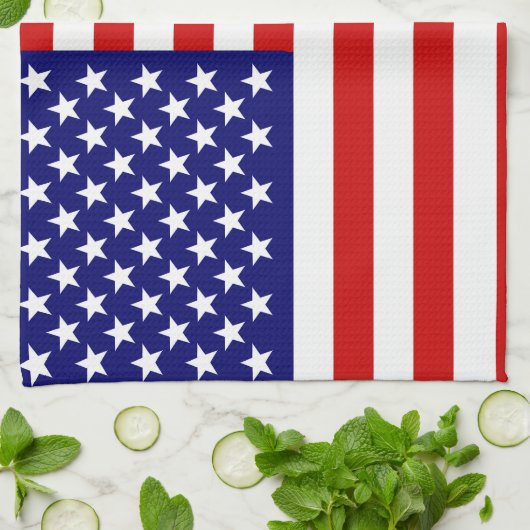 米国旗 キッチンタオル (折り畳み)