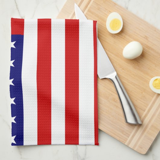 米国旗 キッチンタオル (四つ折り)