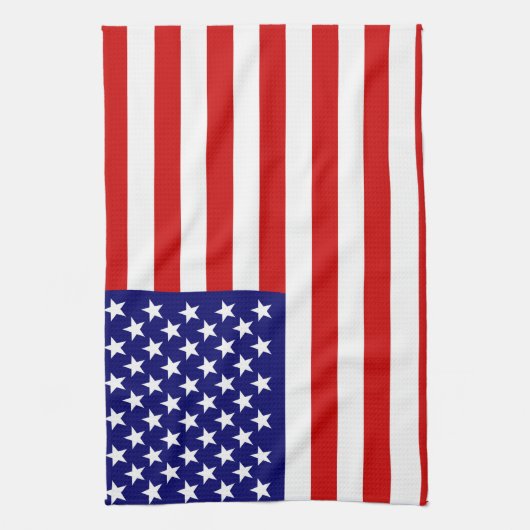 米国旗 キッチンタオル (縦)