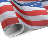 米国旗、ギフト用包装紙 ラッピングペーパー (ロールコーナー)