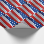 米国旗、ギフト用包装紙 ラッピングペーパー (角)