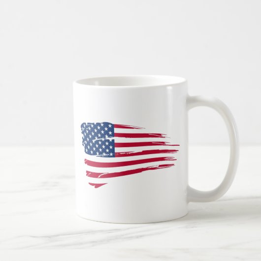 米国旗 コーヒーマグカップ (右)
