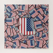 米国旗 ジグソーパズル (横)