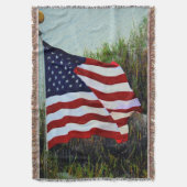 米国旗 スローブランケット (正面縦)