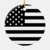 米国旗 セラミックオーナメント (裏面)