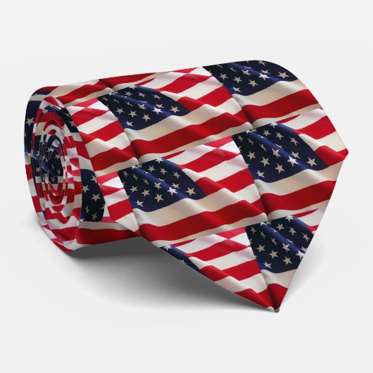 米国旗 ネクタイ (ロール)
