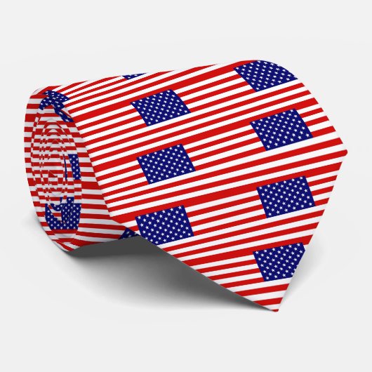 米国旗 ネクタイ (ロール)
