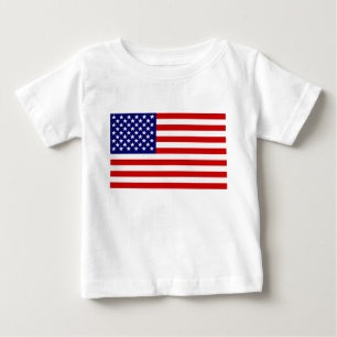 米国旗 ベビーTシャツ