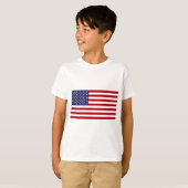 米国旗-星条旗-古い栄光 Tシャツ (正面フル)