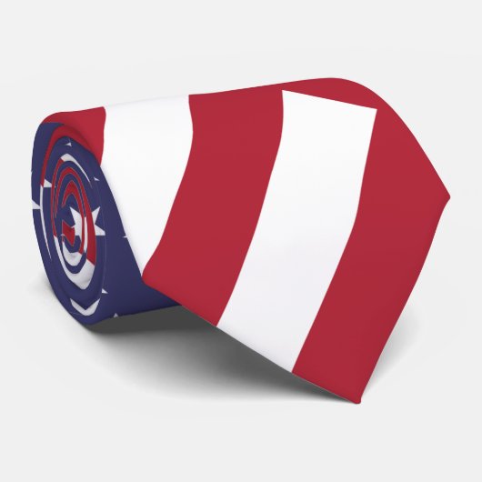 米国旗-米国 ネクタイ (ロール)