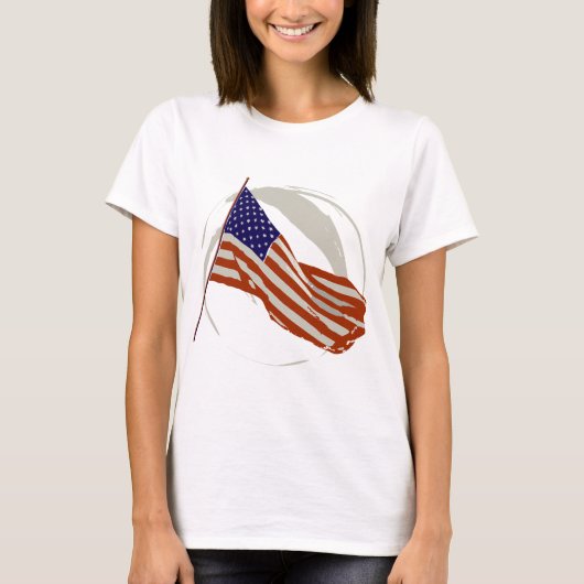 米国旗 Tシャツ (正面)
