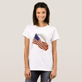 米国旗 Tシャツ (正面フル)