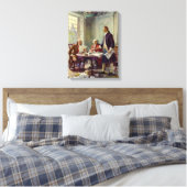 米国書独立宣言 キャンバスプリント (インサイチュ (寝室))