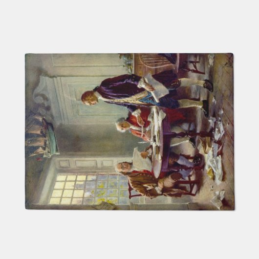 米国書独立宣言 ドアマット (正面)