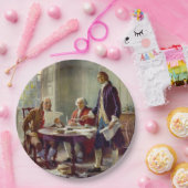 米国書独立宣言 ペーパープレート (パーティー)