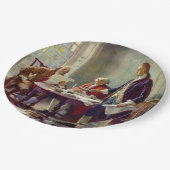 米国書独立宣言 ペーパープレート (アングル)