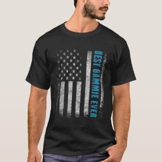 米国最高の国旗で愛国的なゲームを今まで4 Tシャツ