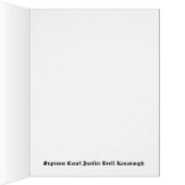 米国最高裁判法廷判事ブレット・カバナウ (内側(右))