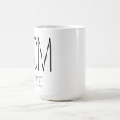 米国東部標準時刻のお母さんのマグ コーヒーマグカップ (中央)