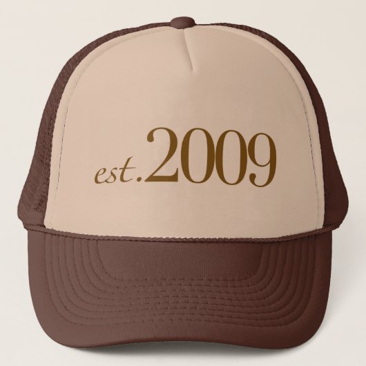 米国東部標準時刻2009年 キャップ (正面)