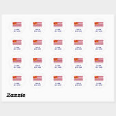 米国東部標準時2009 ラウンドシール (シート)