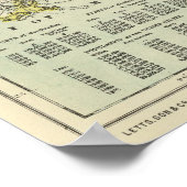 米国東部 ポスター (角)