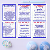米国権利章典ポケットパンフレット（25個セット） チラシ (シングル)