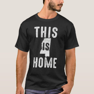 米国民誇りを持った民アメリカ州旗この家恋しく思 Tシャツ