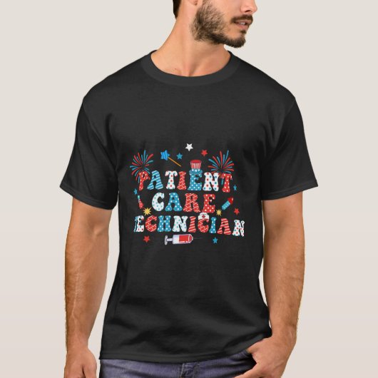 米国気に花火技士技能士 Tシャツ (正面)