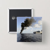 米国沿岸警備隊のメンバー 缶バッジ (正面&裏面)