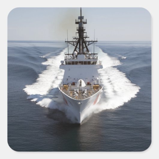 米国沿岸警備隊の切断機のウェッシュ スクエアシール (正面)