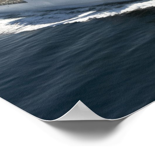 米国沿岸警備隊の切断機のウェッシュ ポスター (角)