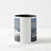 米国沿岸警備隊の切断機3 マグカップ (中央)