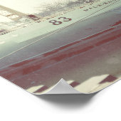 米国沿岸警備隊マッキノー氷砕機 ポスター (角)