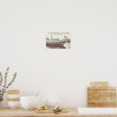 米国沿岸警備隊マッキノー氷砕機 ポスター (キッチン)