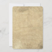 米国沿岸警備隊 引退パーティー 招待状 (裏面)