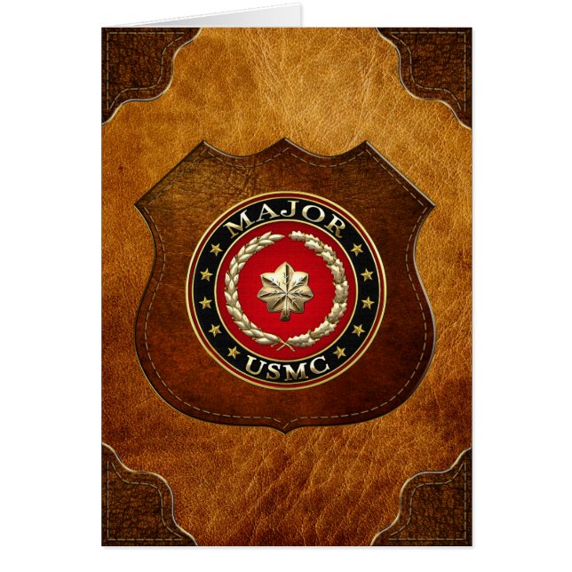 米国海兵隊専攻の: (USMC Maj) [3D] (正面)