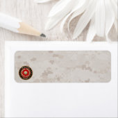 米国海兵隊専攻の: (USMC Maj) [3D] ラベル (インサイチュ)