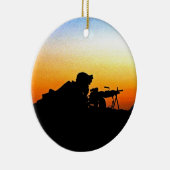 米国海兵隊賛美歌 セラミックオーナメント (右)