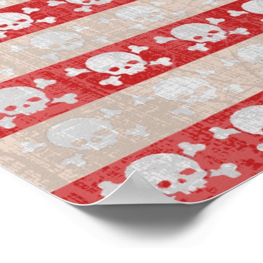 米国海賊旗 ポスター (角)