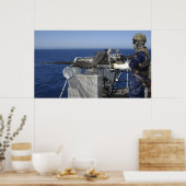 米国海軍の銃兵の助手 ポスター (キッチン)