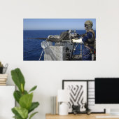 米国海軍の銃兵の助手 ポスター (ホームオフィス)