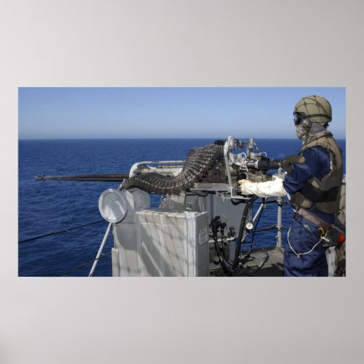 米国海軍の銃兵の助手 ポスター (正面)